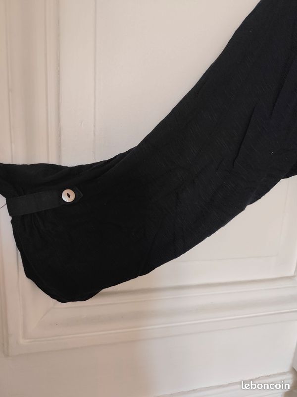 Robe mi-longue noire Anne Klein (image 6)