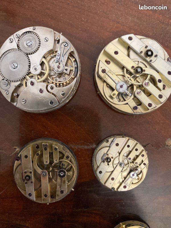 Lot 10 mouvements montres gousset (image 4)