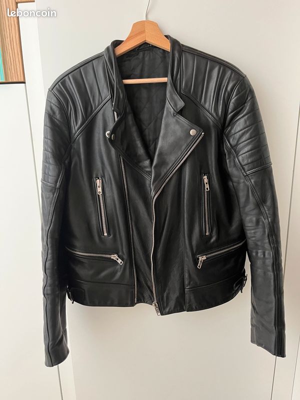 Veste Daim Perfecto Veste En Cuir Mango Homme The Kooples Homme