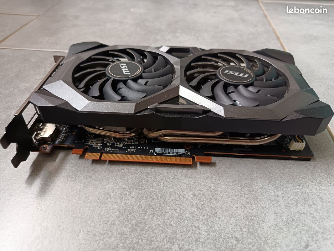 Carte Graphique MSI Radeon RX 5700 XT Mech OC (image 1)