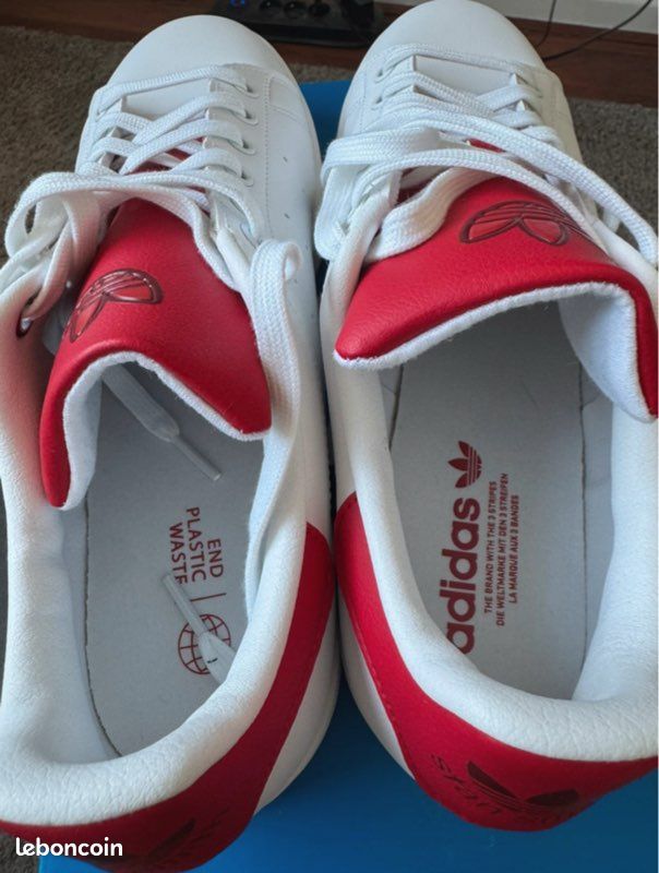 Adidas Originals Adidas Stan Smith Toute Rouge Adidas Stan Smith