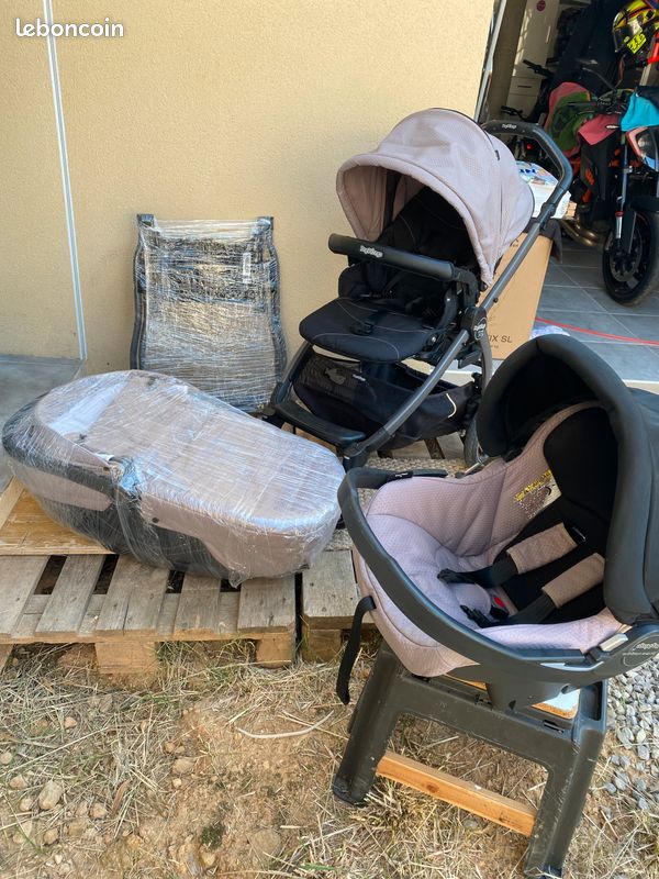 Ensemble trio Peg Perego + Isofix + pied nacelle (image 2)