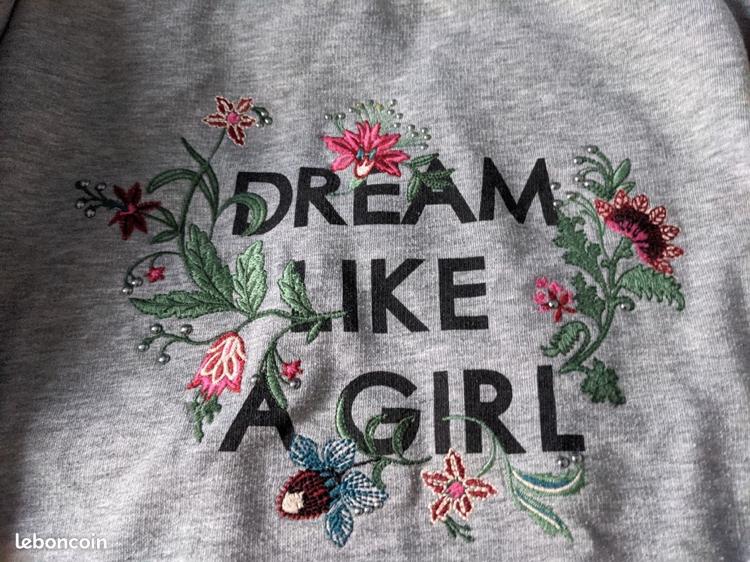 Pull gris {Dreams like girl} (image 2)
