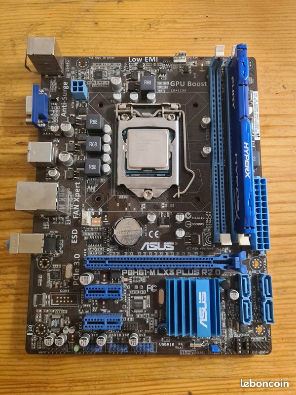 Carte Mère ASUS P8H61-MLX3 PLUS R.0 | Socket LGA 1155 | Micro-ATX | DDR3