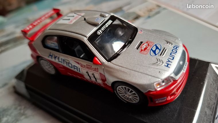 Modèle Réduit Hyundai Accent WRC Rallye Monte-Carlo 2003 F. Loix échelle 1/43 - Occasion