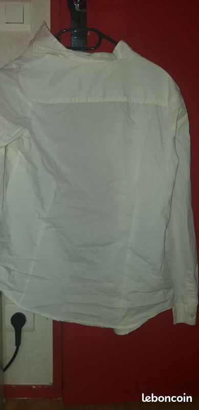 Chemise blanche femme (image 2)