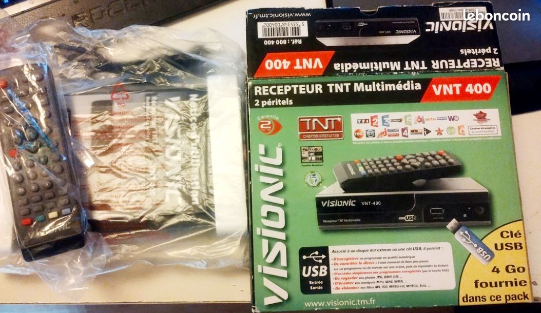 Décodeur TNT Multimédia — VISIONIC VNT-400 (image 3)