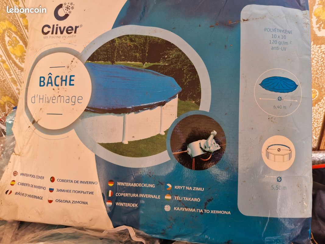 Bâche d hivernage piscine ronde (image 1)