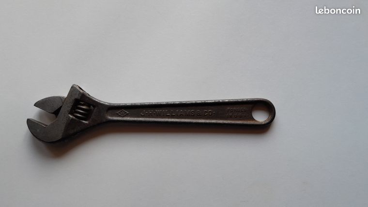 n°294 OLD TOOL OUTIL ANCIEN Clé à molette