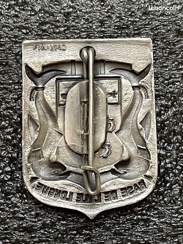 INSIGNE BFA VINTAGE Brigade Franco Allemande métal ORIGINAL BADGE EUR
