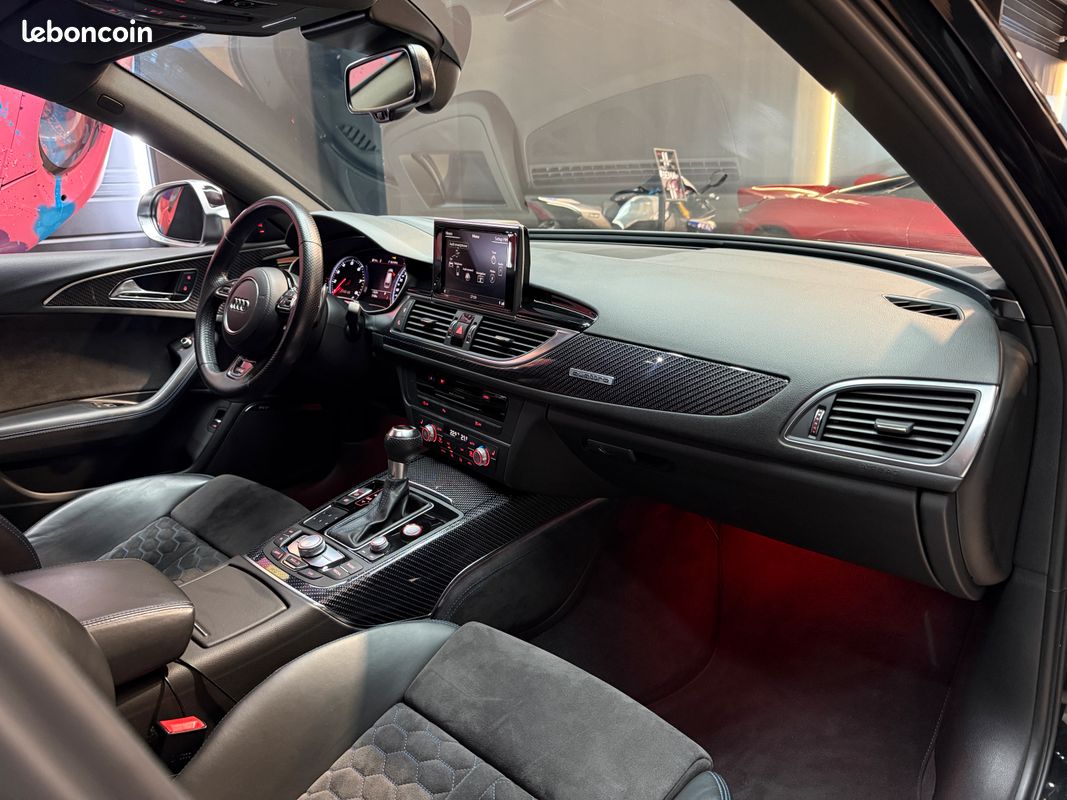 AUDI RS6 C7 AVANT PERFORMANCE 4.0 TFSi V8 605cv QUATTRO TIPTRONIC | BOSE | TOIT OUVRANT | 989 euros/mois (image 9)