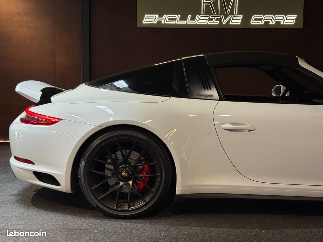 Porsche 911 991 Carrera 4 GTS Targa PDK Immat France Bose / Echappement Sport (image 13)