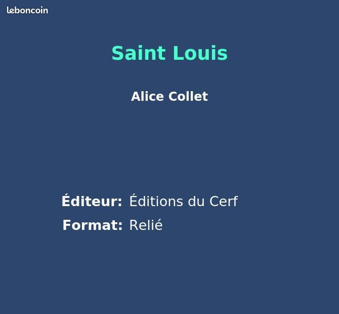 Saint Louis - Alice Collet et Christiane Poisson (image 2)