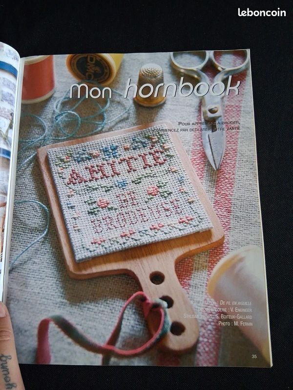 Magazine loisirs créatifs broderie point de croix (image 3)