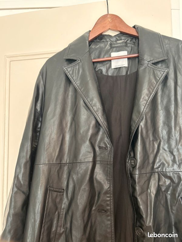 Manteau similicuir (image 2)