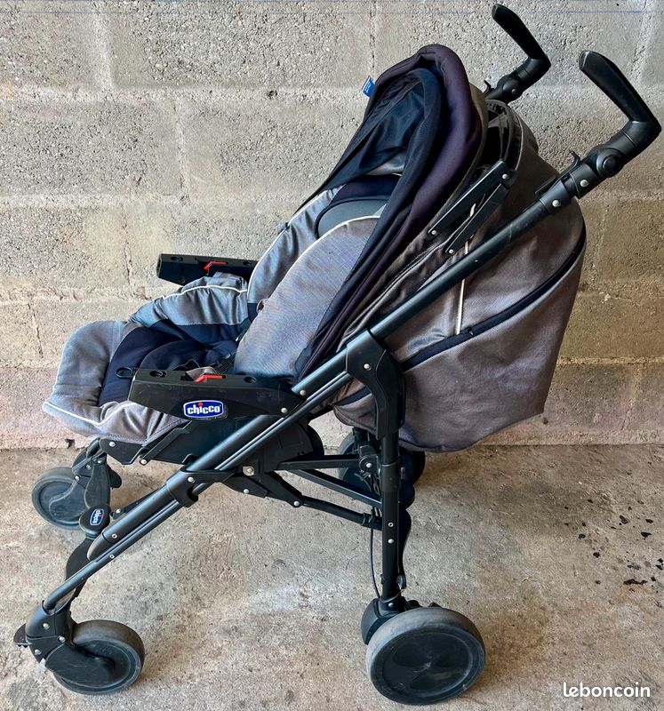 Bébé Armature Poussette Chicco Poussette Trio Living Smart Chassis