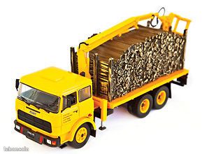 C97 FIAT 190 H Camion Transport de bois - Fardier 1/43 neuf boite (image 7)