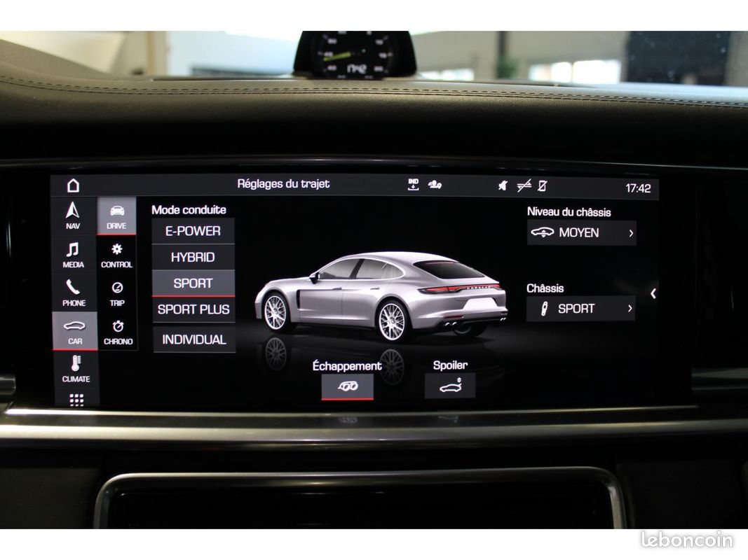 Porsche panamera 4s e-hybrid / garantie porsche approved 10.2028 / hud / soft close / toit ouvrant (image 16)