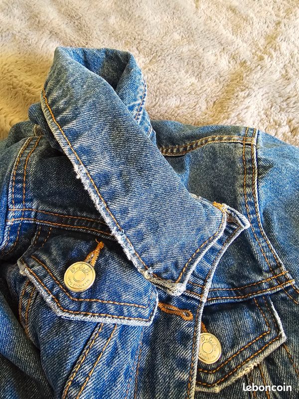 Veste en jeans y2k taille du 32 oversize au 36 (image 6)