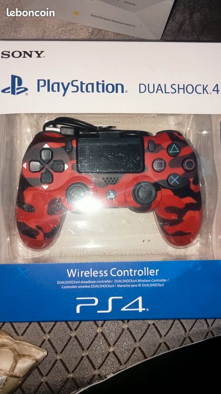 Manette PS4 Sony Custom – Édition Girondins De Bordeaux (Dualshock V2, Bleu)