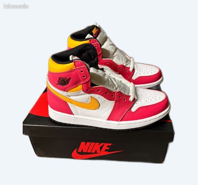 👟 Nike Air Jordan Mid Light Fusion Red – Taille 38 – Neuve