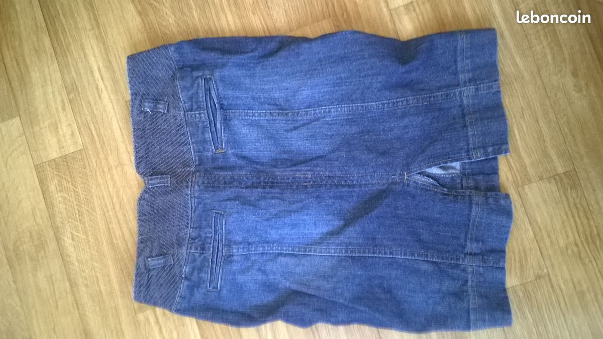 Jupe jean femme 38 camaieu (image 2)