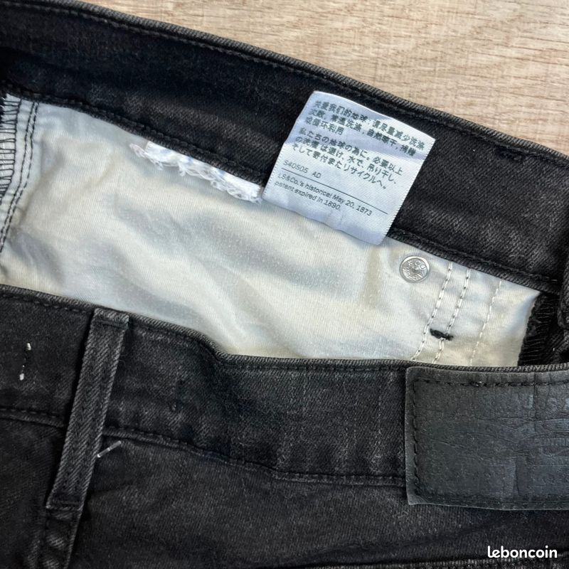 Jean noir Levi's 311 Shaping Skinny - Jean skinny - Femme taille W32 L30 (L0019) (image 10)