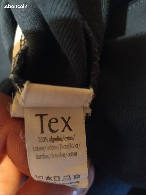 Sous pull fille ou garçon bleu marine 13 14 ans TEX (image 3)