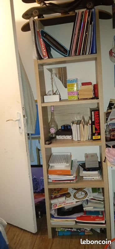 Bureau et étagère (image 3)