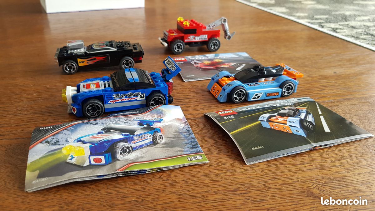 Lot LEGO racers + lamborghini (image 1)