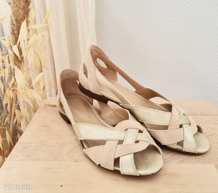 M Moustache Sandales H Et M Femme Sandales à Talons Clémentine H