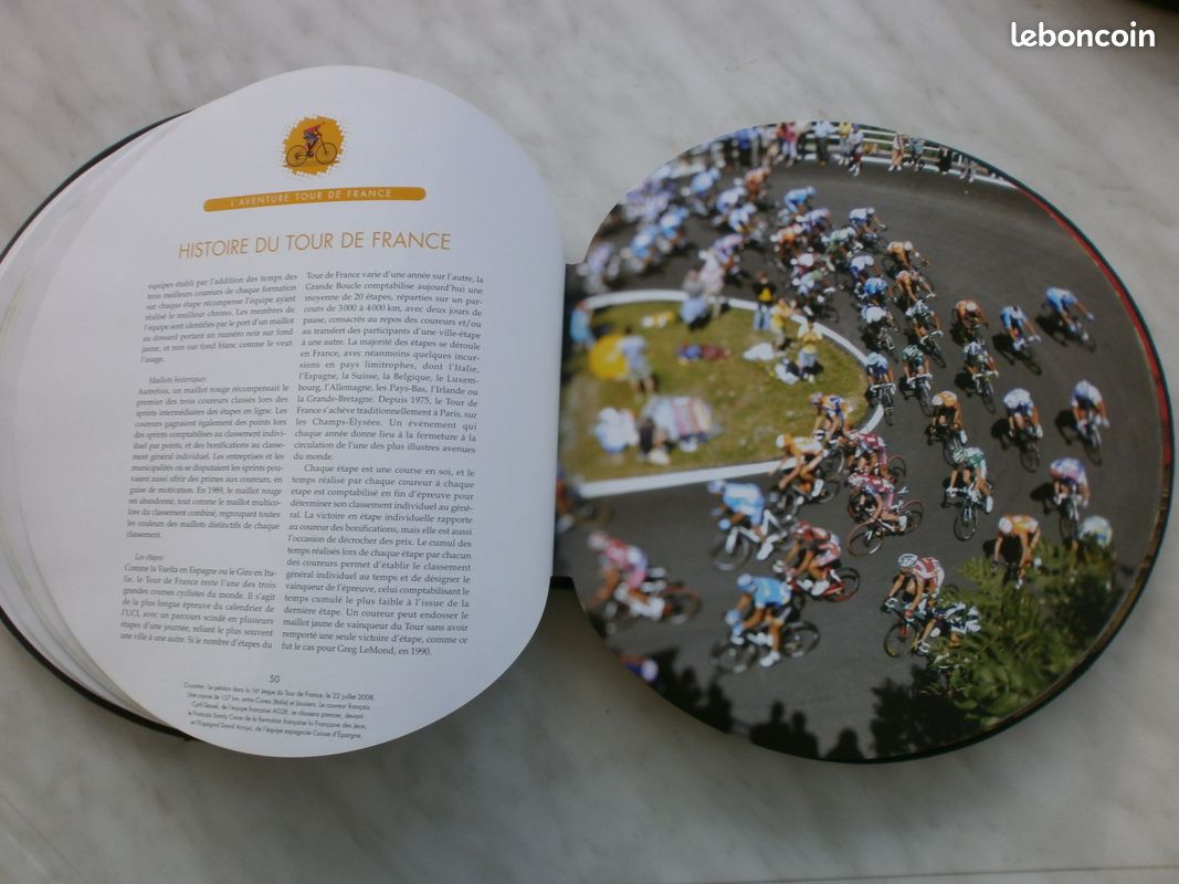 Livre neuf "aventure tour de france" prix 5 (image 2)