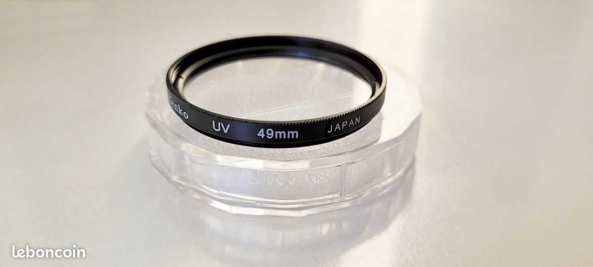 1 Filtre UV Kenko Ø 49mm pour objectif photo – 49 mm (image 1)