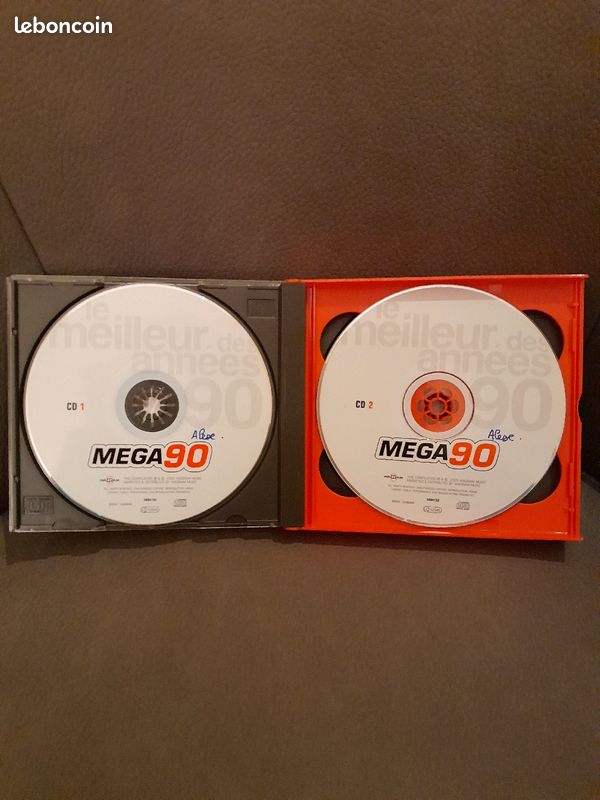 Cd Mega 90 compil 4cd (image 3)
