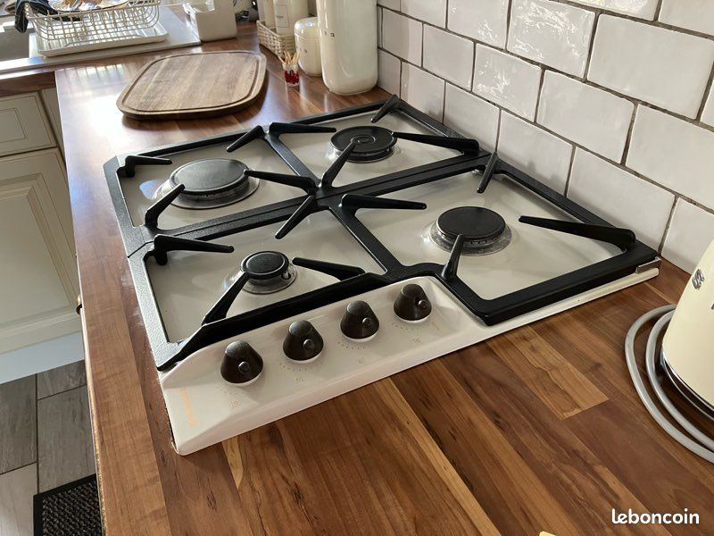 Table de cuisson gaz ROSIERES RHW6BRK3X/1 4 foyers - Mc Vender
