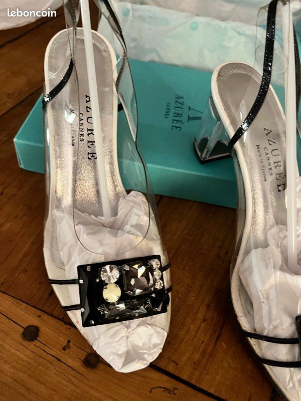Chaussures Azurée 381/2 transparentes Chaussures
