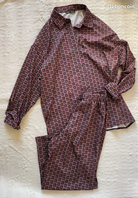 Shein Dior Pjs Pyjamas En Satin Si2310313675797370 SHEIN – L