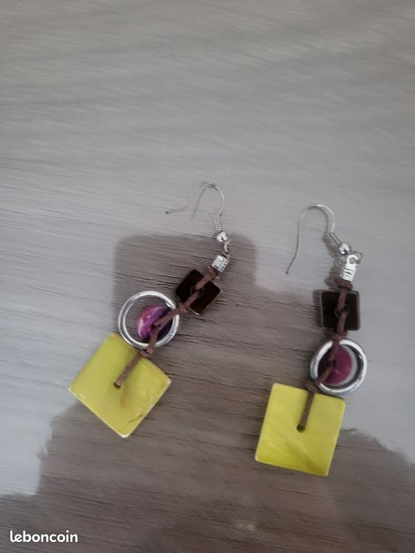 Boucles d'oreilles cache cache (image 2)