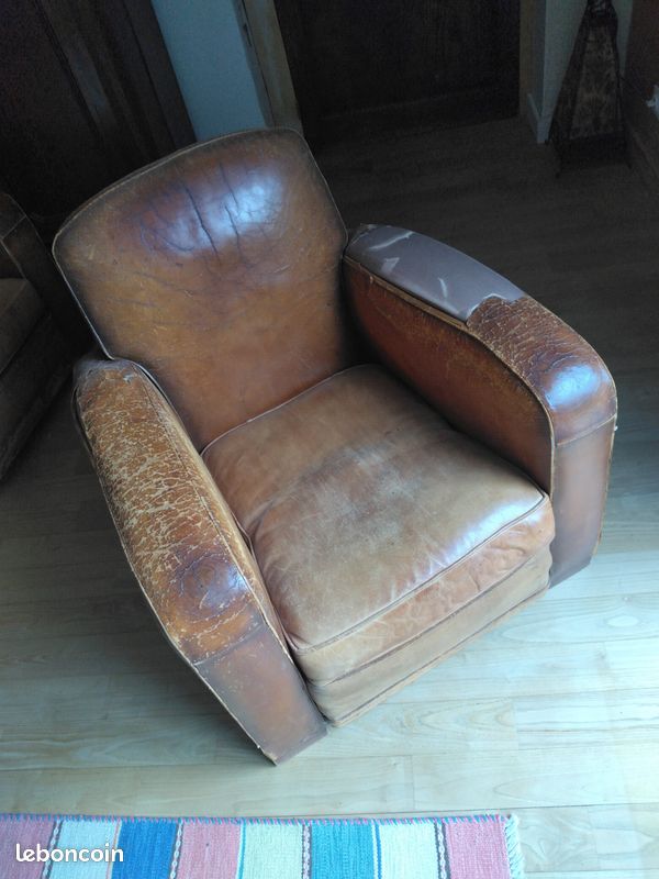 Fauteuils club cuir (image 10)