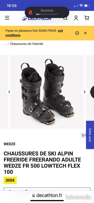 Ski Freeride Chaussure Ski Decathlon Chaussures Ski Freeride