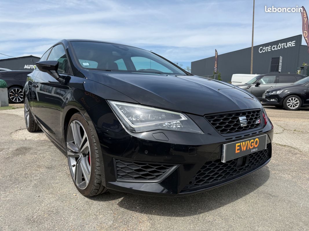 SEAT Leon SC 2.0 TSI 290 CH CUPRA BVA - CARPLAY/ANDROID AUTO - REGULATEUR ADAPTATIF - SIEGES AV CHAUFFANTS - (image 8)