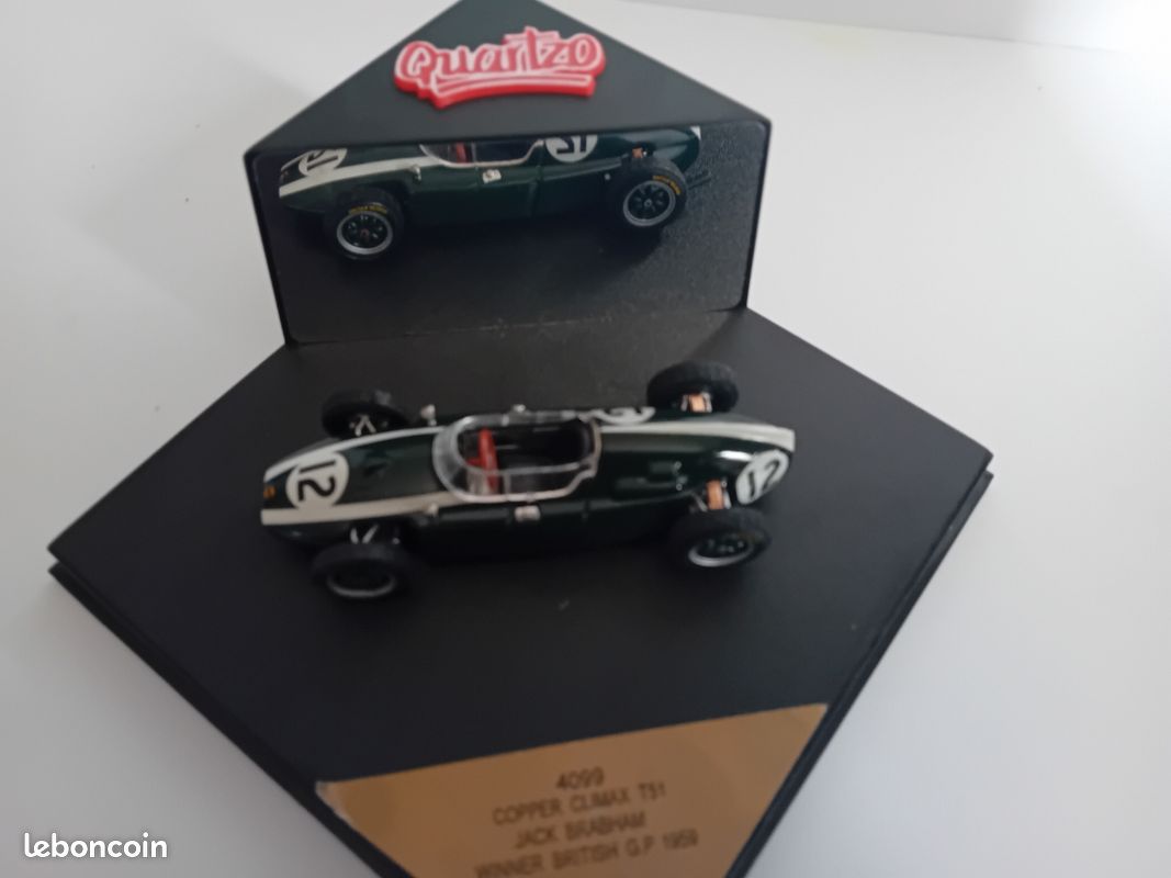 Miniature 1/43 f1 copper climax T51 Jack brabham 1959 (image 1)