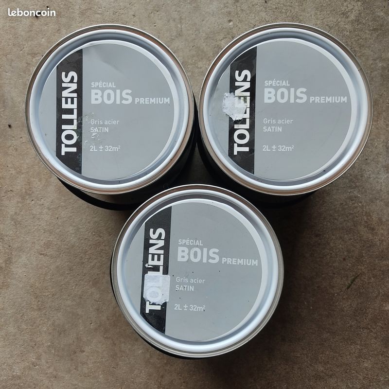 Peinture Fer Tollens Premium – 2 Litres – Brillant, Pour Extérieur, Application Au Rouleau Ou Pistolet