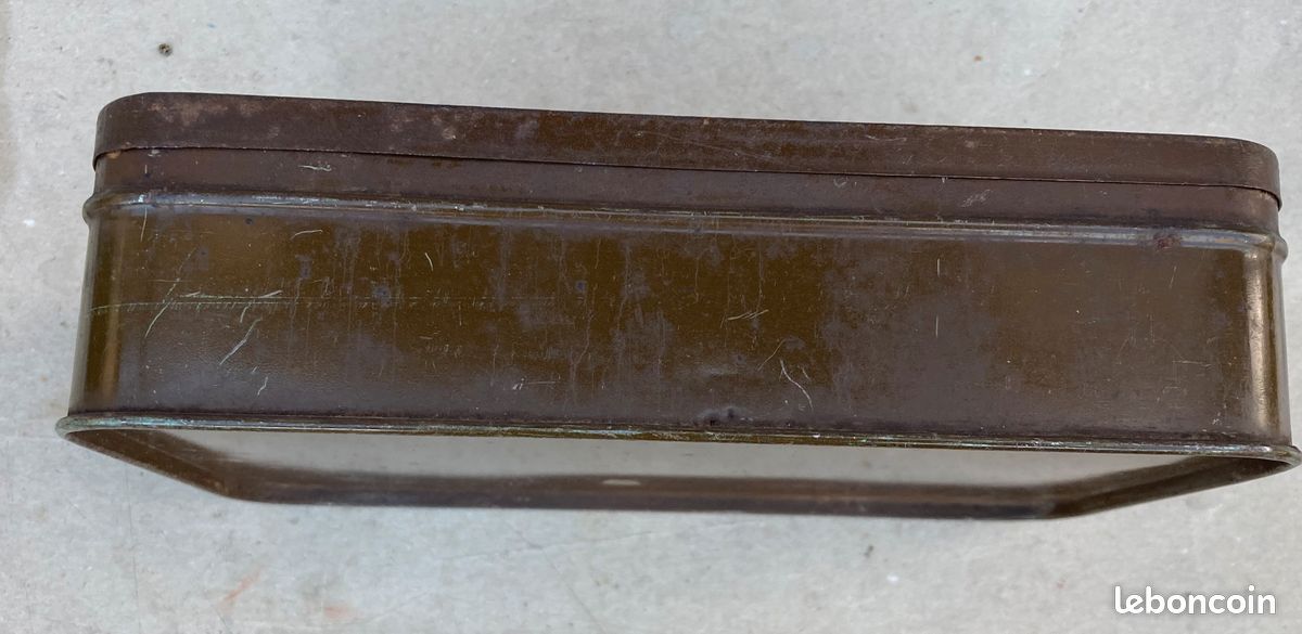 Anglais Normandie D Day 1944 Boite ration réglementaire datée 2/44 (image 3)