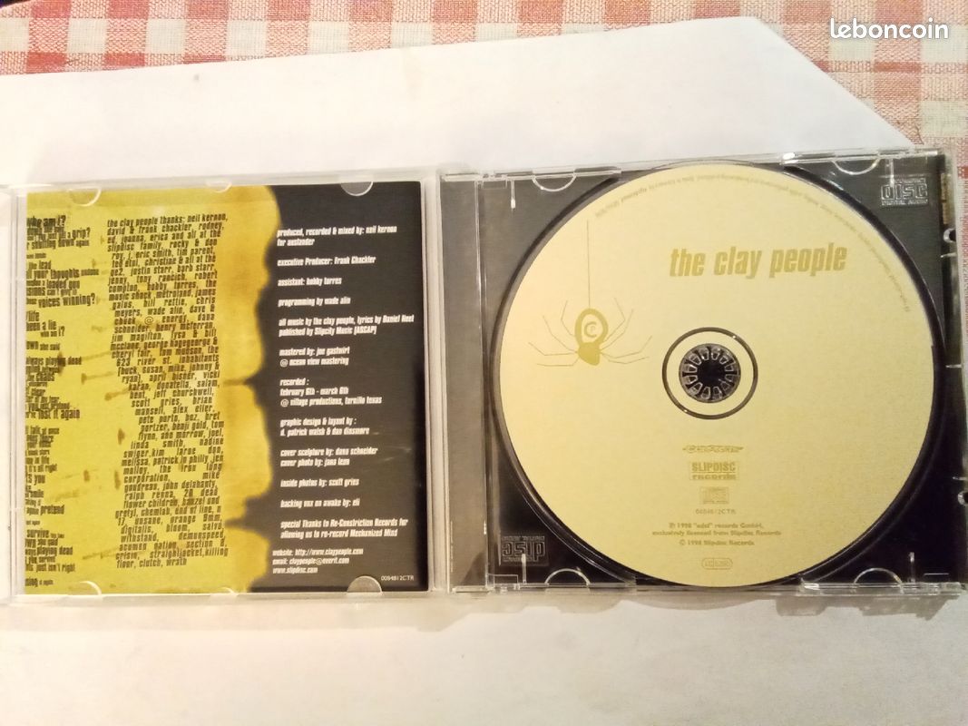 The clay people : the clay people, 1998, CD (image 3)