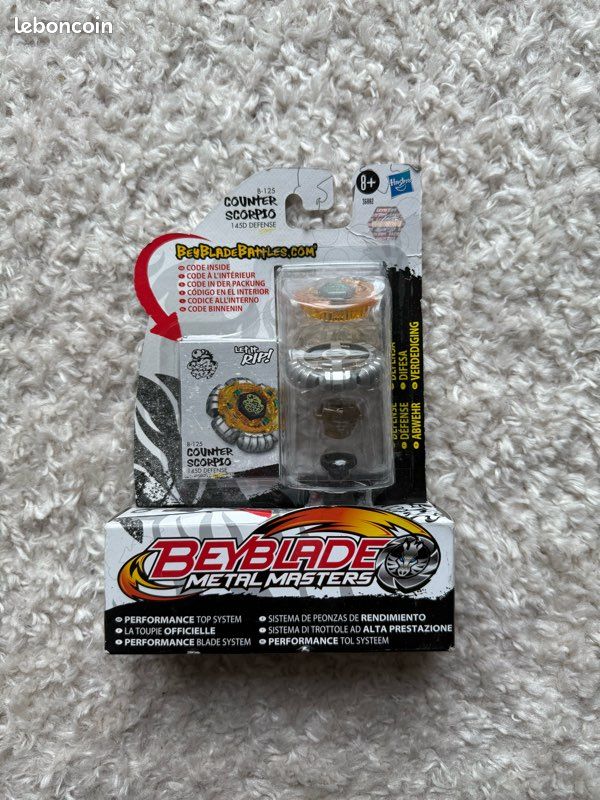 Beyblade Metal Counter Scorpio Hasbro Collection