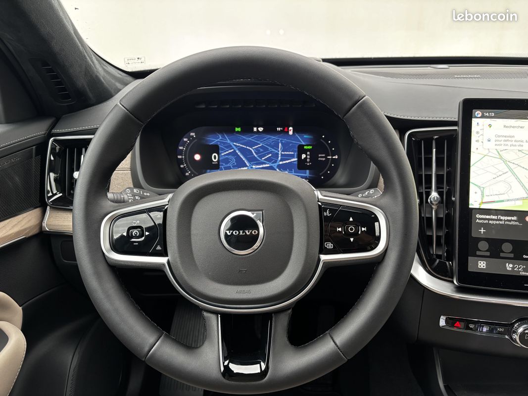 VOLVO XC90 T8 AWD Hybride Rechargeable 455 ch Geartronic 8 7pl Ultra Style Chrome (image 11)