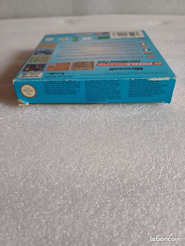 Jeu Game Boy Color en boite "Puzzle Collection Entertainment Pack" 2000 vintage (image 4)
