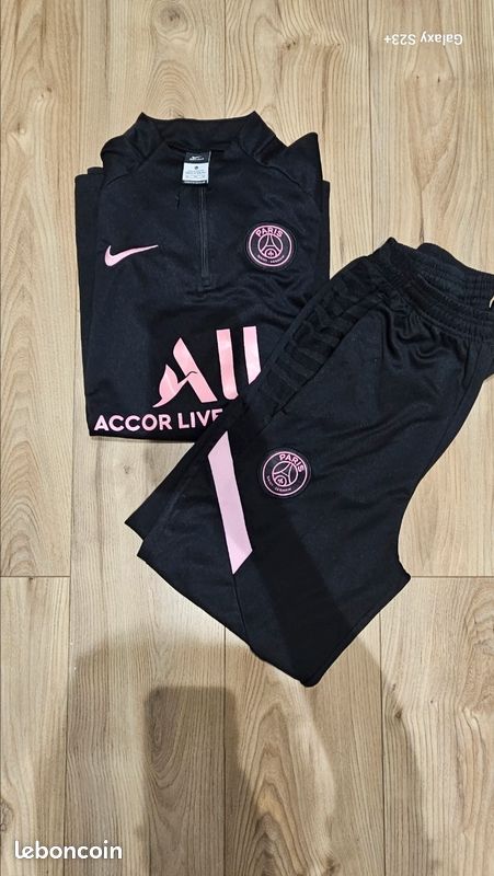 Survêtement nike dri fit psg noir rose xl Vêtements