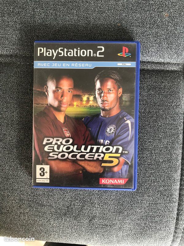 Jeu PlayStation 2 Pro Evolution Soccer 5 - Version Française, Occasion Très Bon état